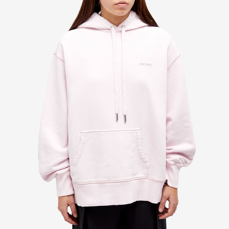 AMI Paris AMI Fade Out Logo Hoodie outlook