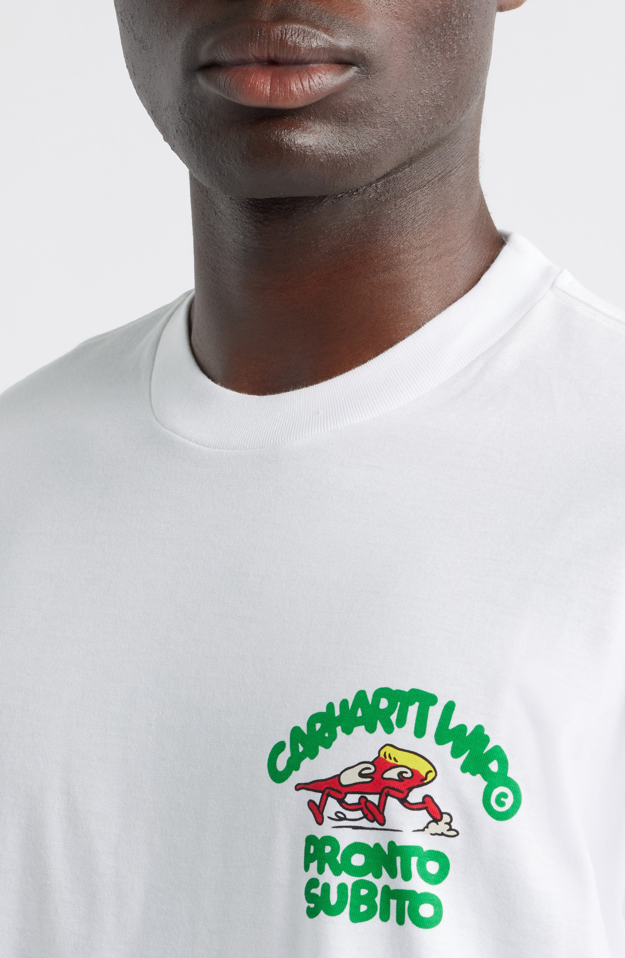 Carhartt Work In Progress Pronto Organic Cotton Graphic T-Shirt in White at Nordstrom - 4
