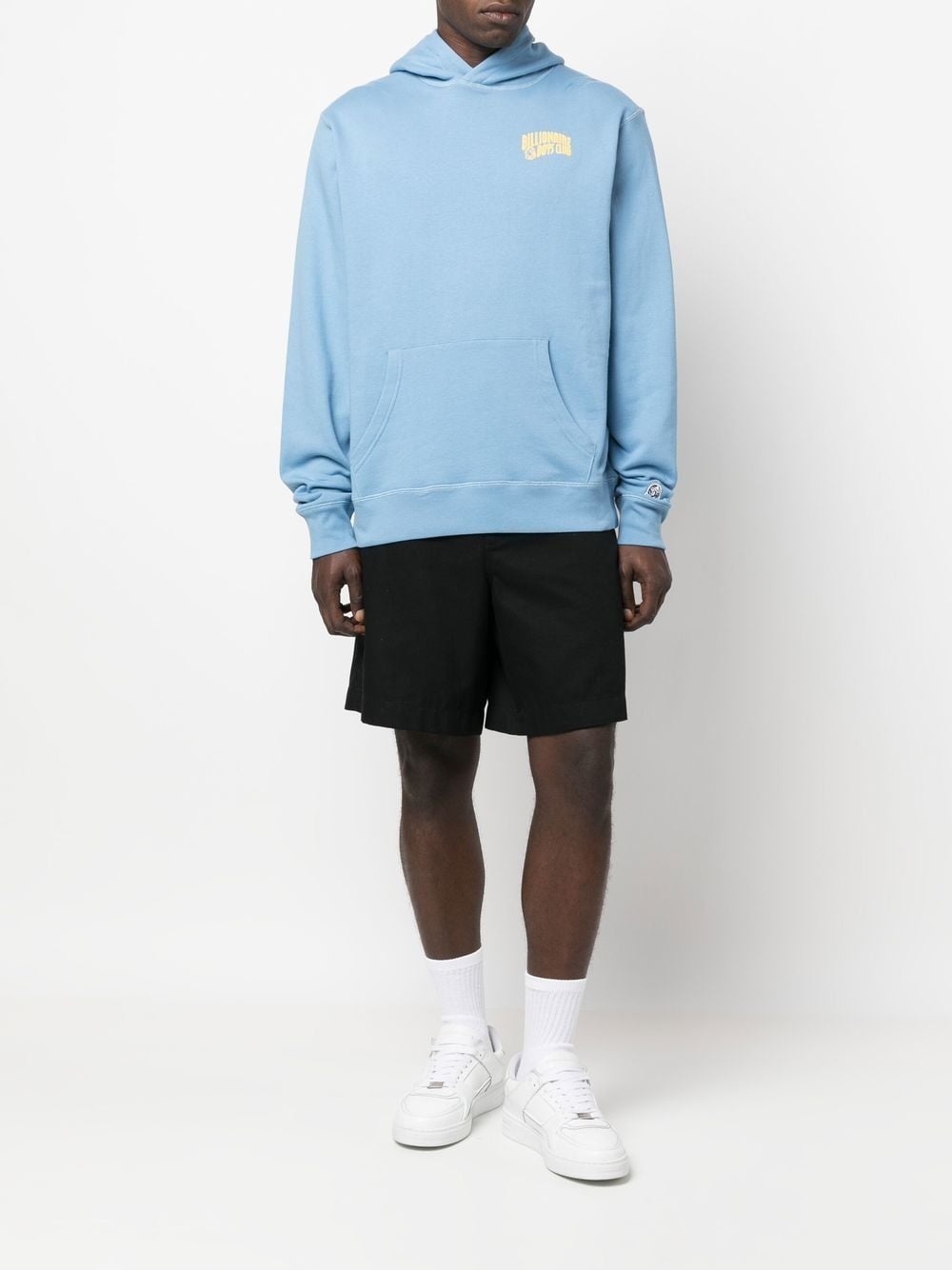 logo-print pullover hoodie - 2