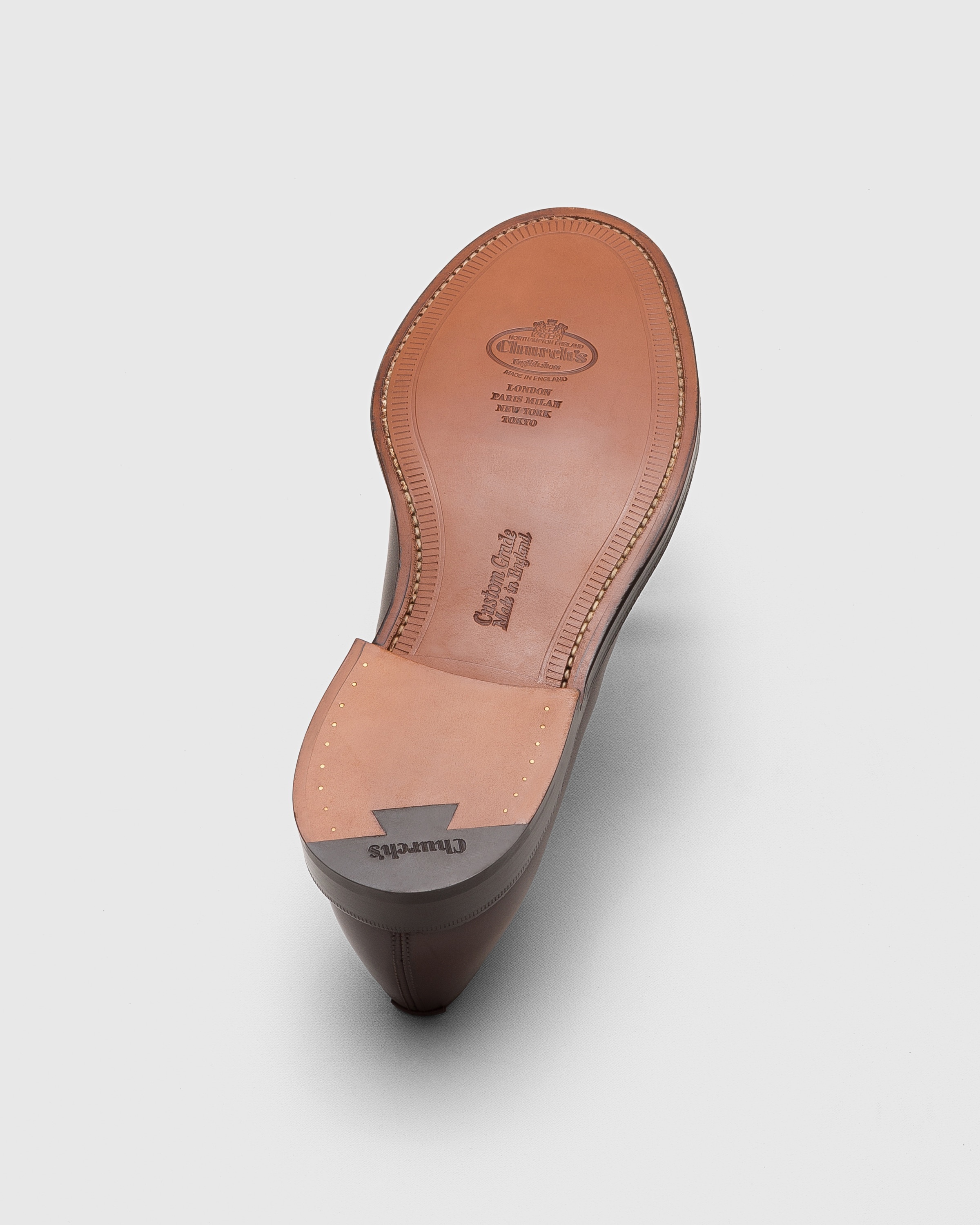 Bleached Calfskin Derby - 6