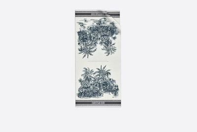 Dior Toile de Jouy Palms Poncho outlook