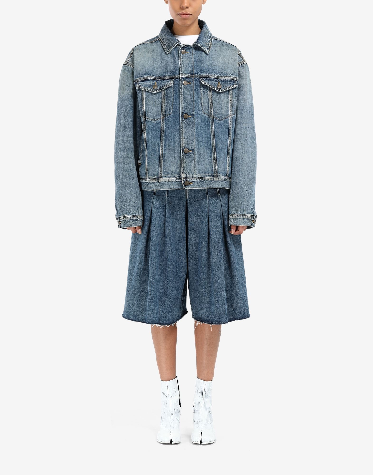 Oversized denim jacket - 2