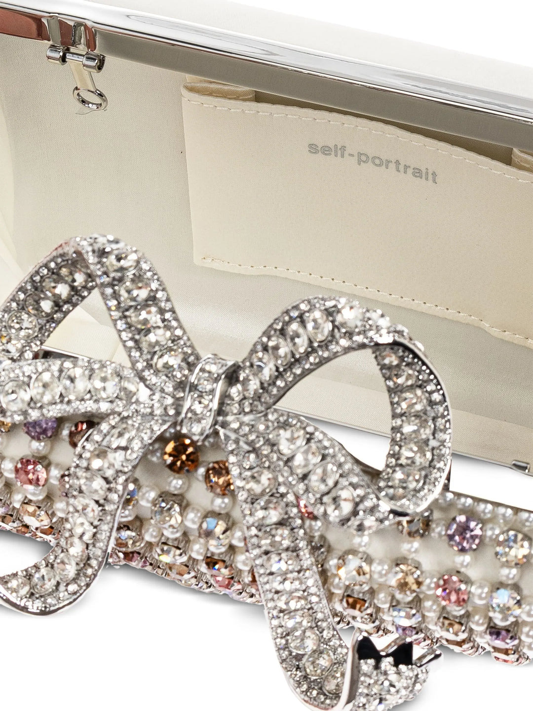 Multi Crystal Clutch Bag - 5