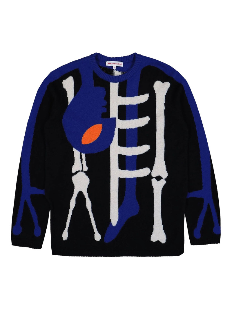 SKELETON KNIT - BLACK 1