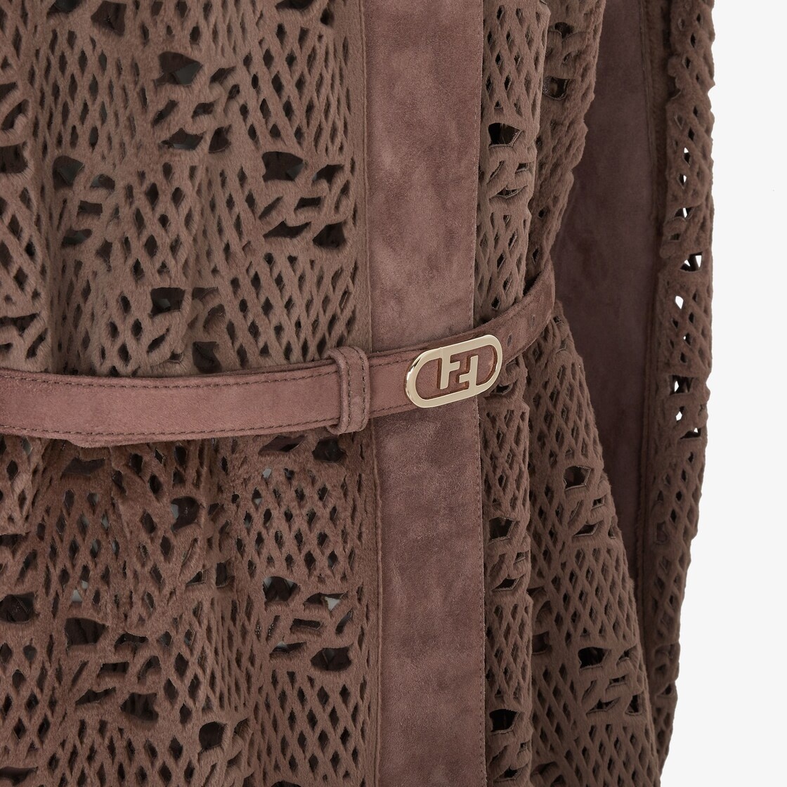 Brown mink coat - 4