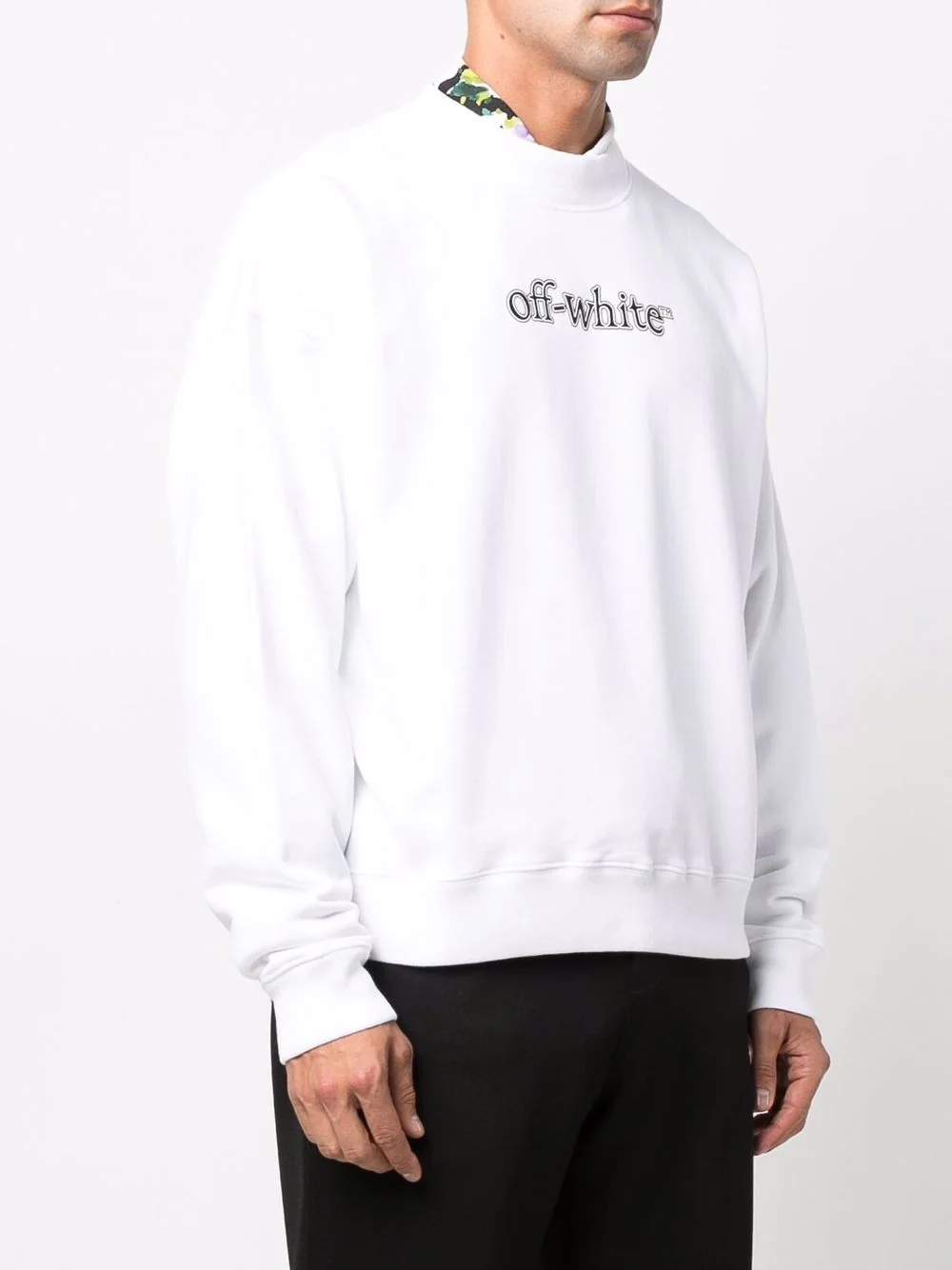 logo-print sweatshirt - 3