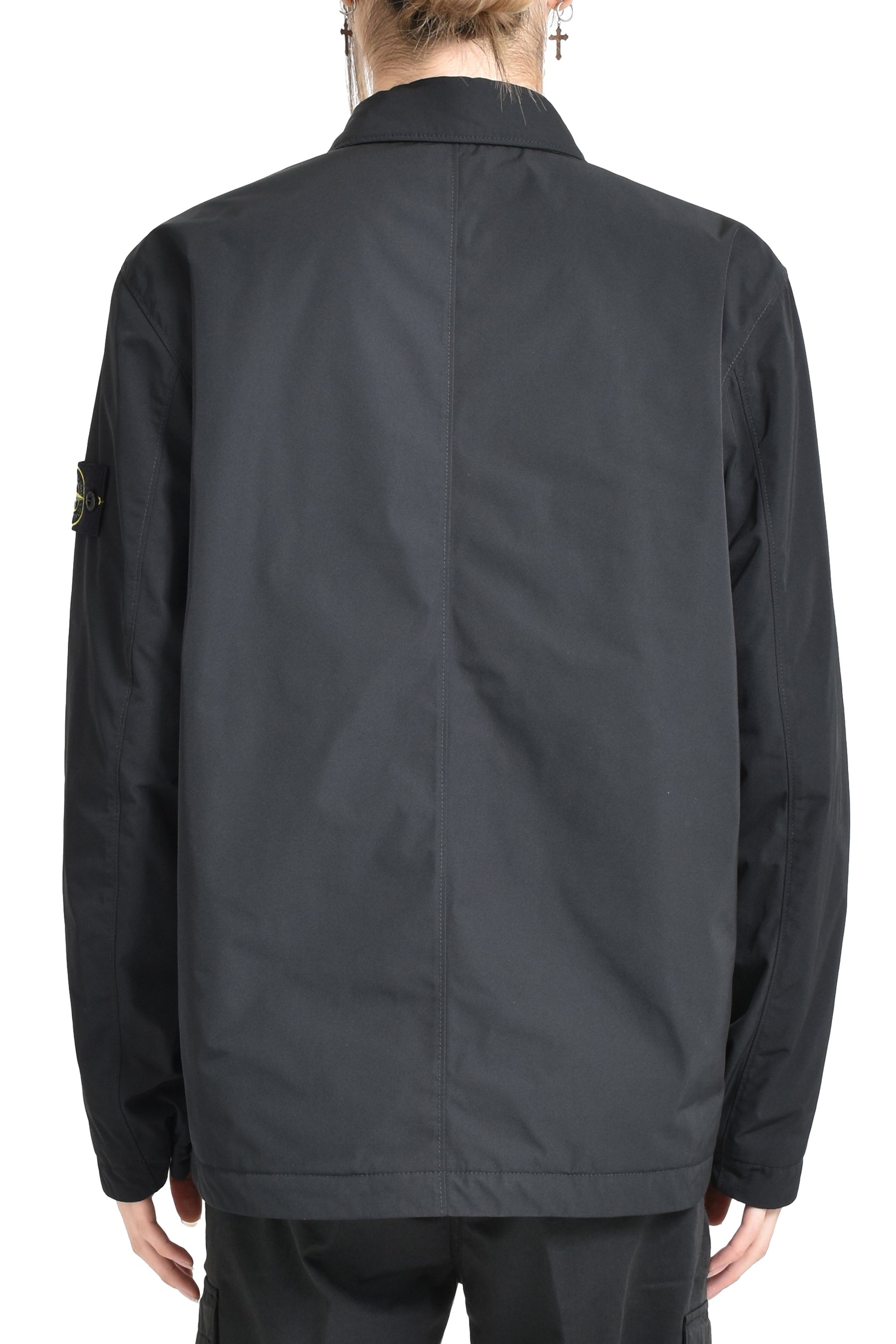 MICRO TWILL PRIMLOFT LIGHT JACKET / BLK - 2