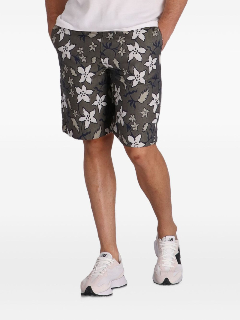 Paul Smith floral-print deck shorts outlook