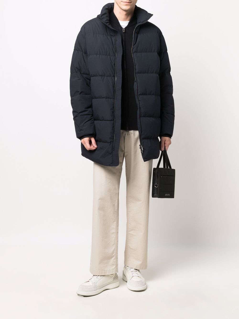 quilted puffer coat - 2