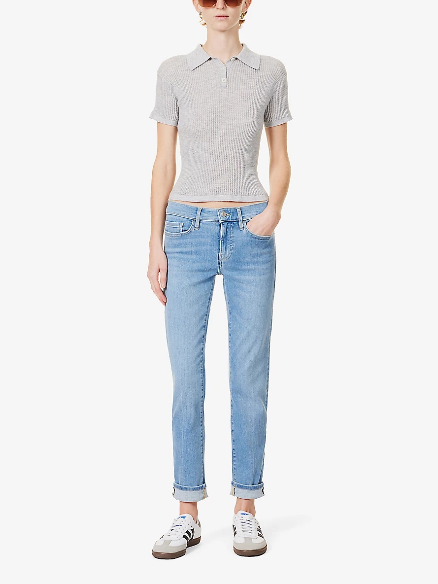 Le Garcon skinny-leg mid-rise organic denim-blend jeans - 2