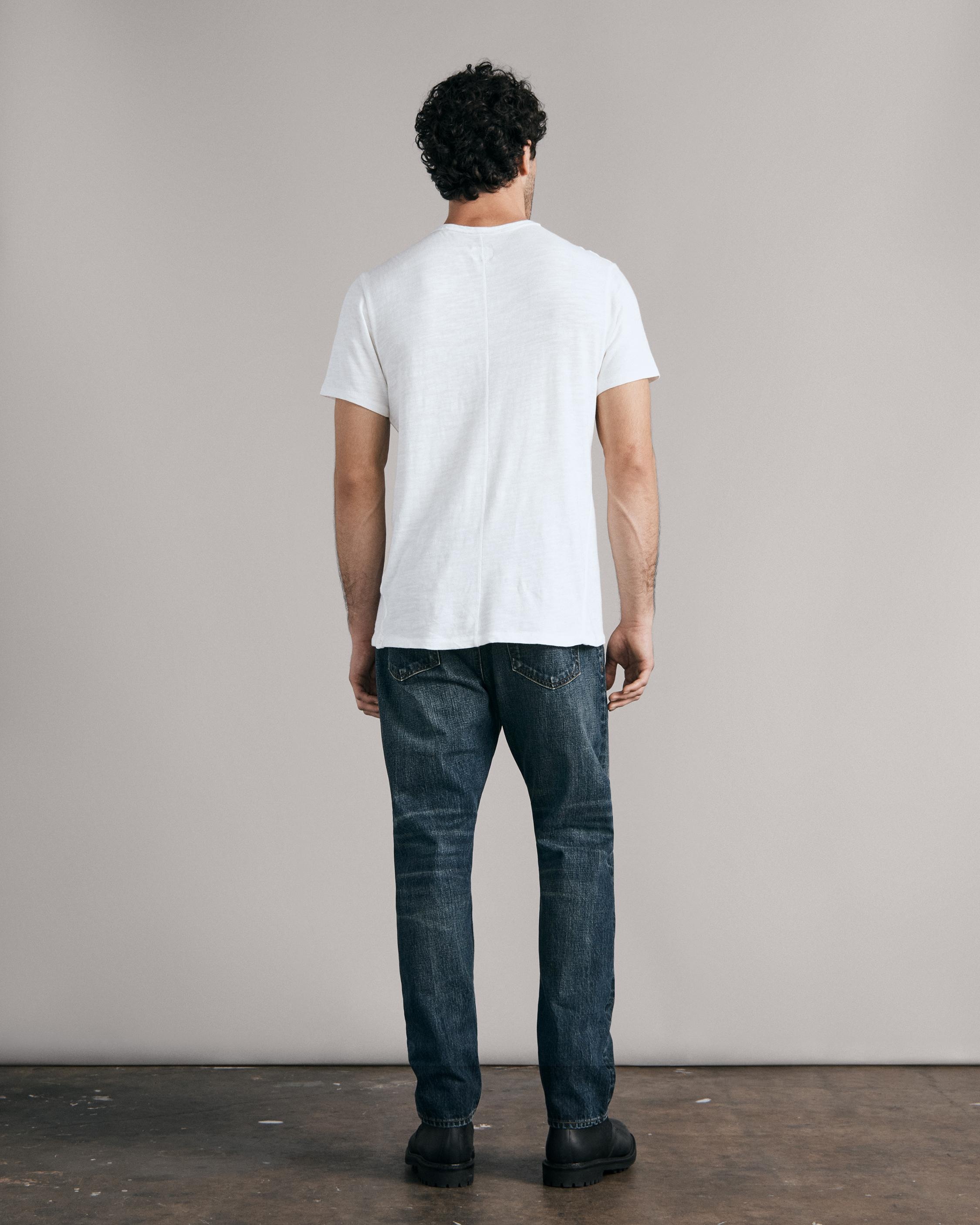 Fit 4 - James
Straight Fit Dark Indigo Rigid Jean - 4