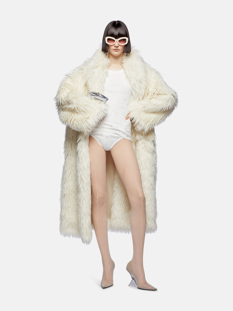 THE ATTICO WHITE AND CRYSTAL TOP outlook