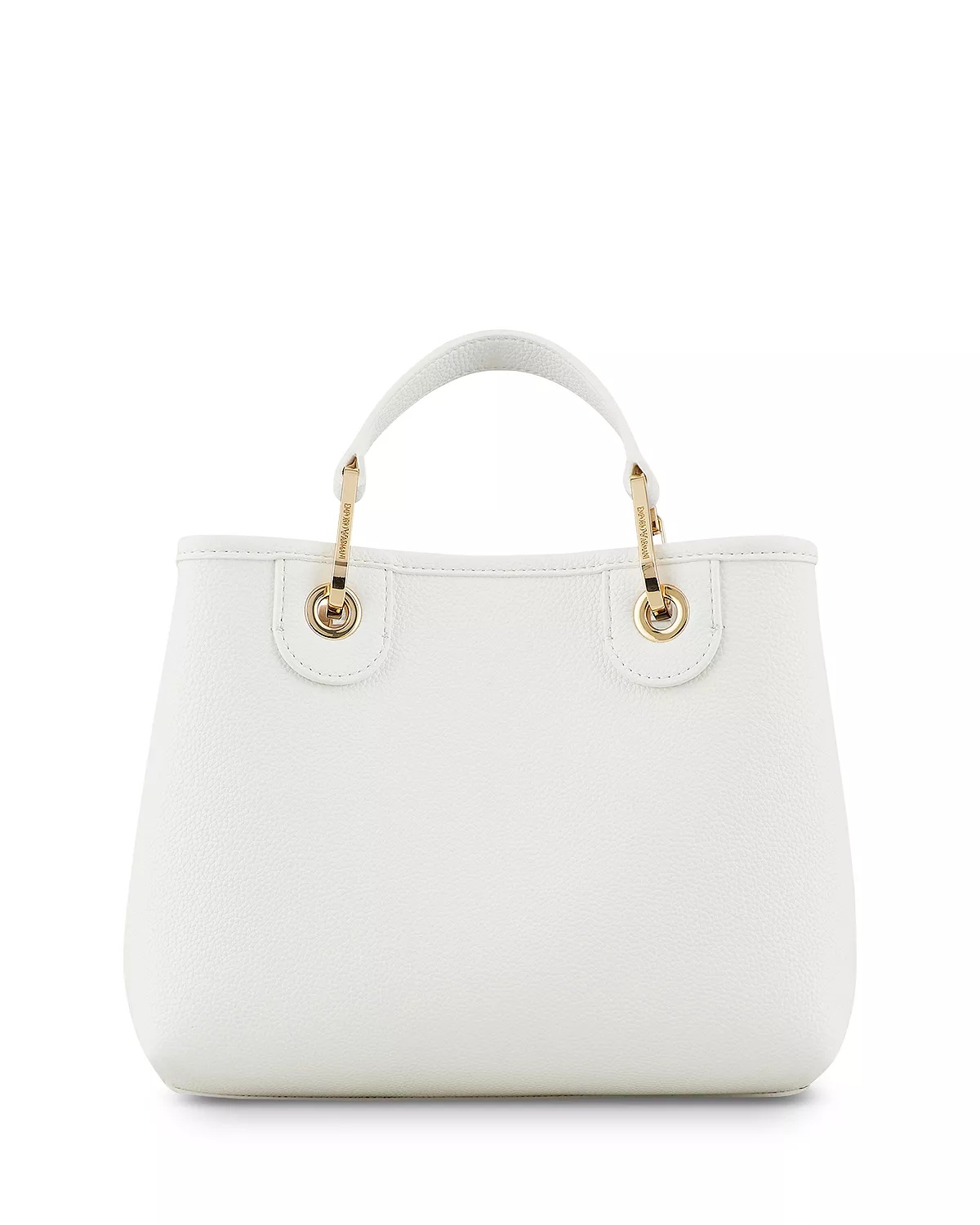 MyEA Small Black Shopper Tote Bag - 5