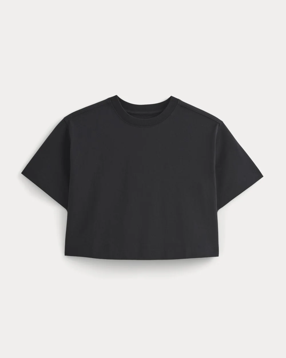 THE PREMIUM WEIGHT CROPPED TEE - 1