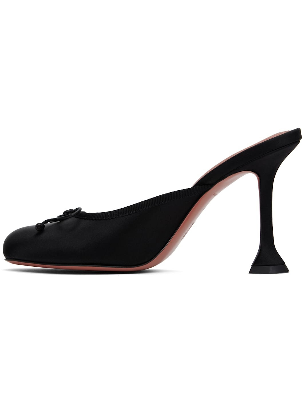 Black Lila Slipper 95 Heels - 3
