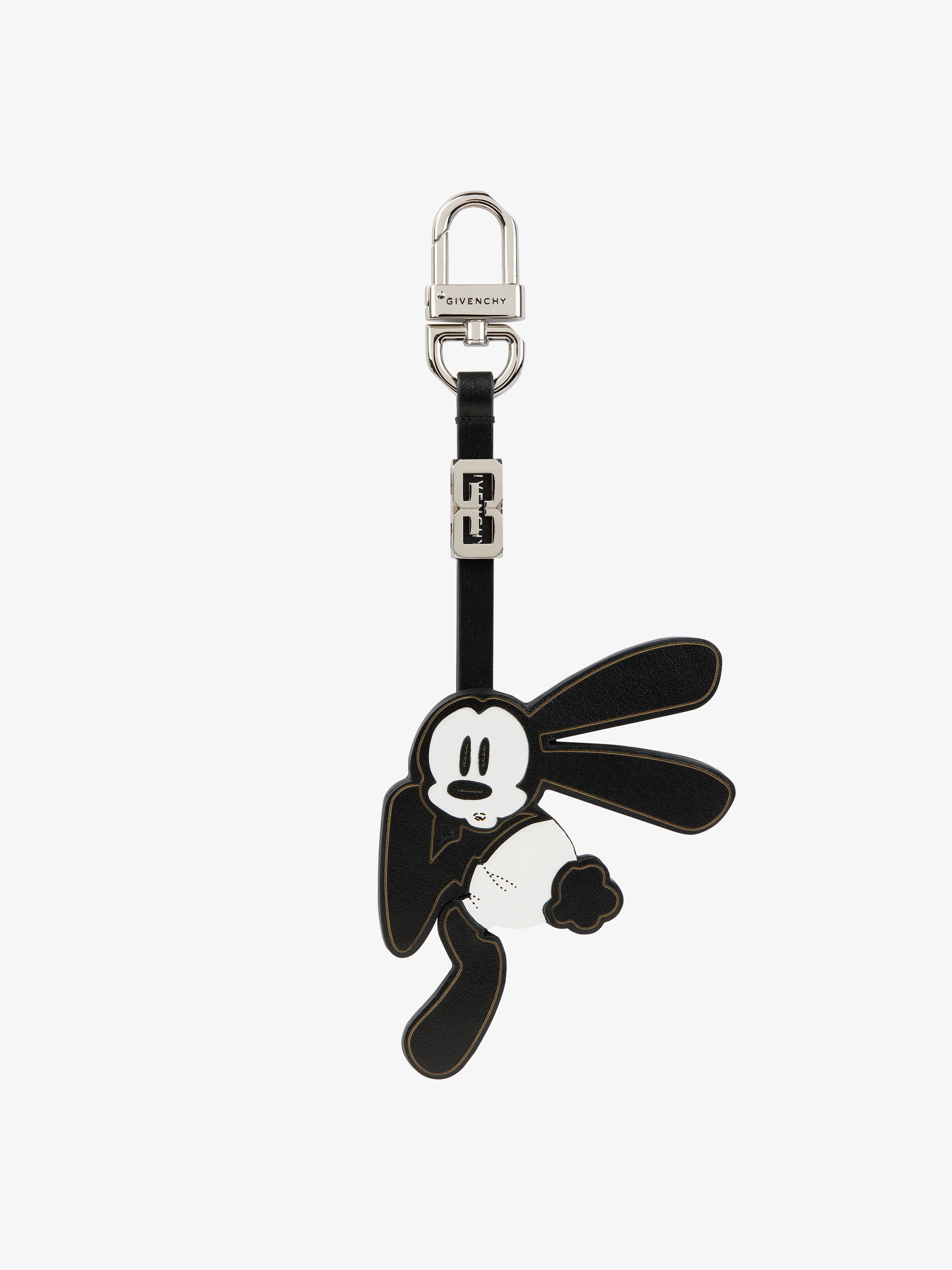 OSWALD KEYCHAIN IN LEATHER - 1
