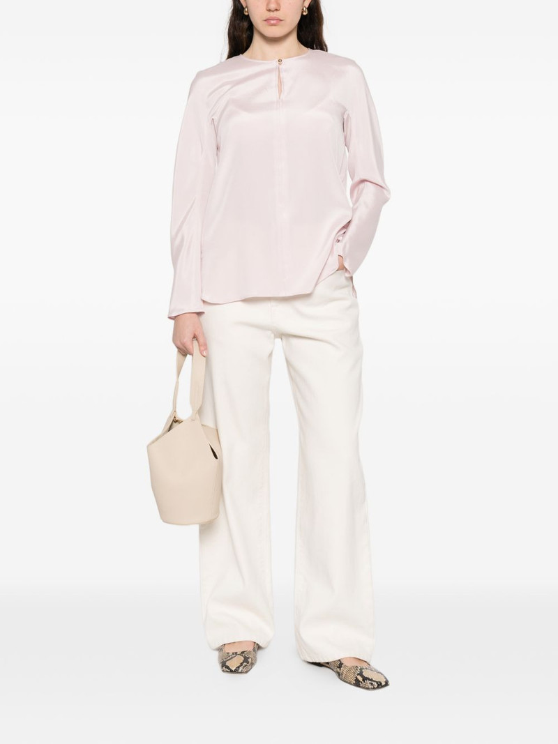 Max Mara Mxpmitico keyhole-detail blouse outlook