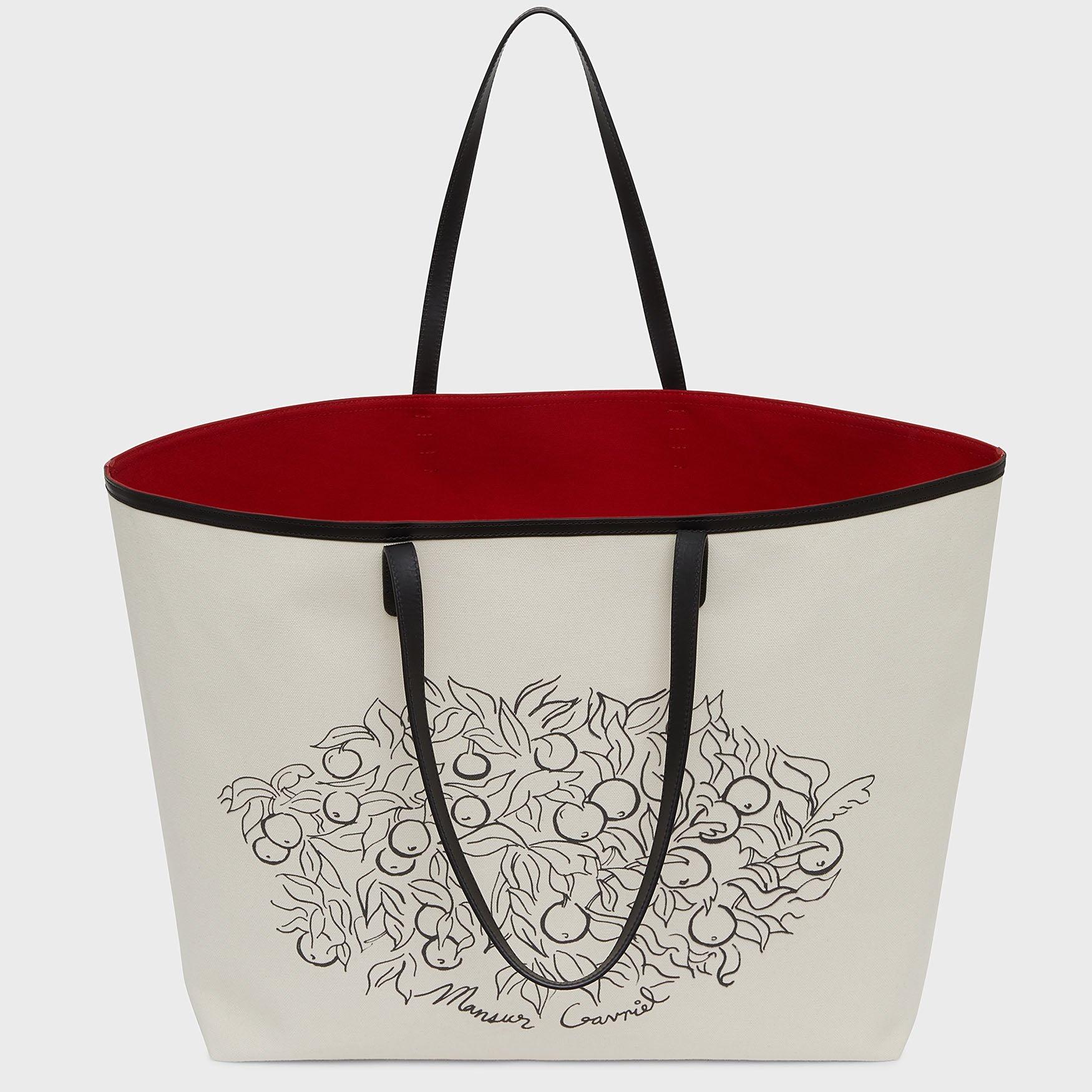 OVERSIZED CANVAS TOTE - 4