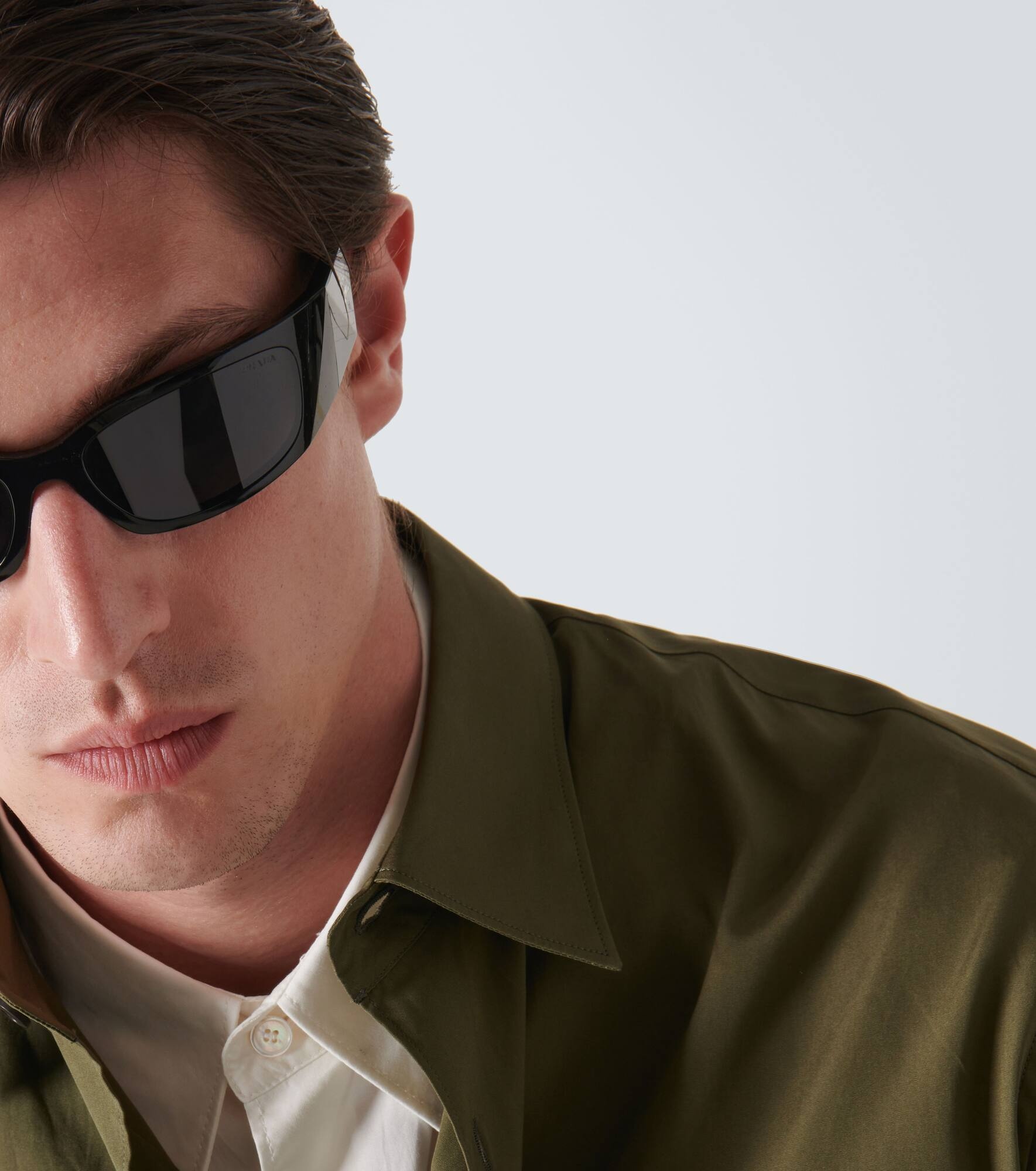 Prada Symbole rectangular sunglasses - 3