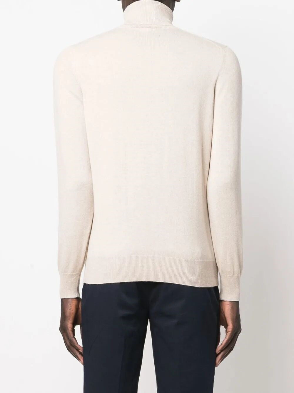 Brunello Cucinelli Men Cashmere Turtle-Neck Sweater - 3