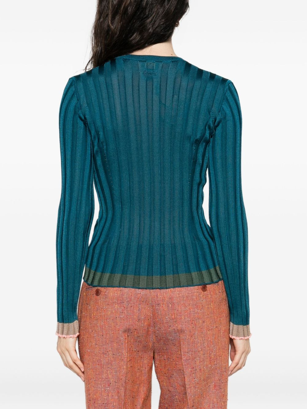 ribbed-knit sweater - 4