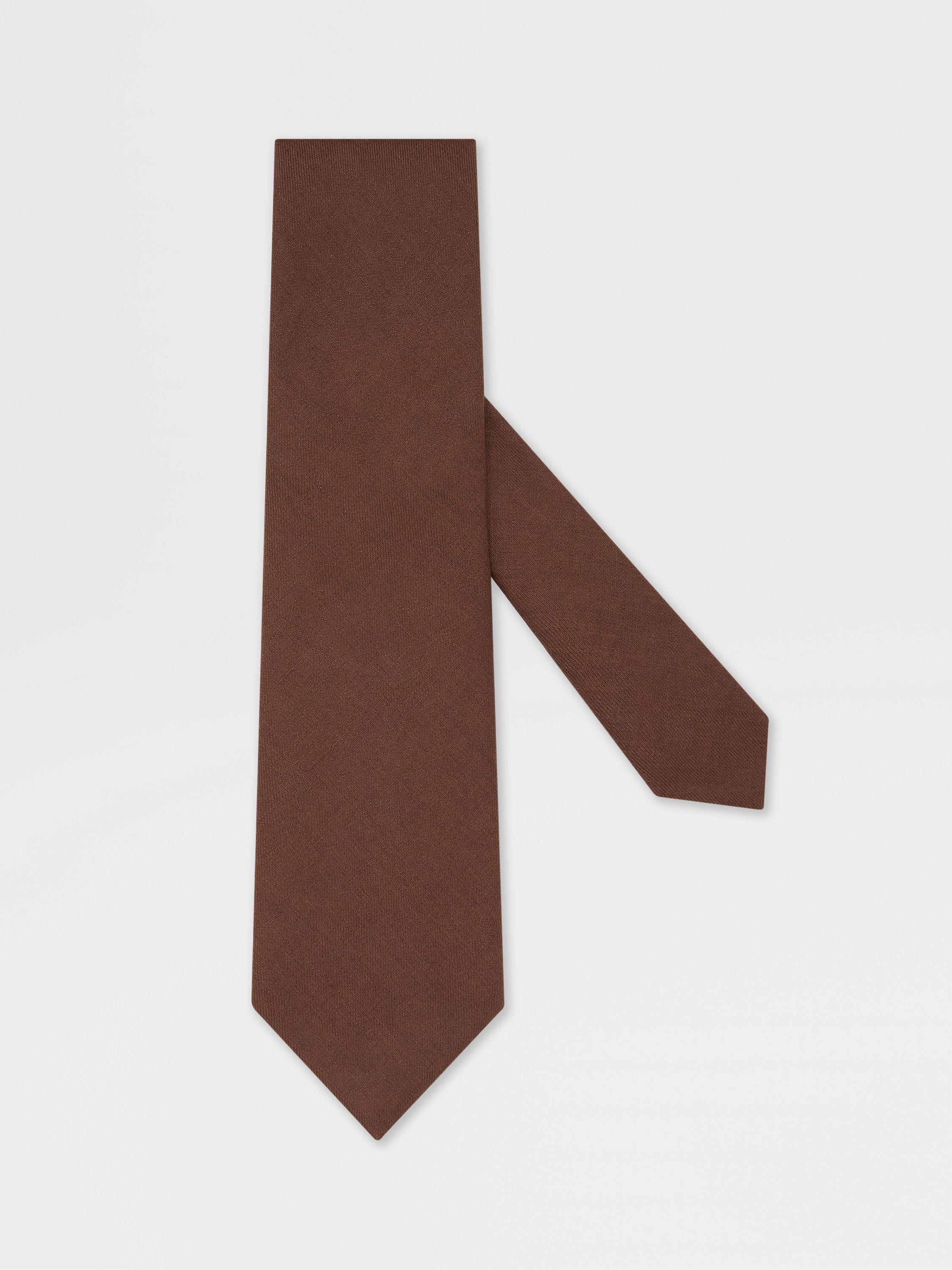 DARK BROWN OASI LINO TIE - 1