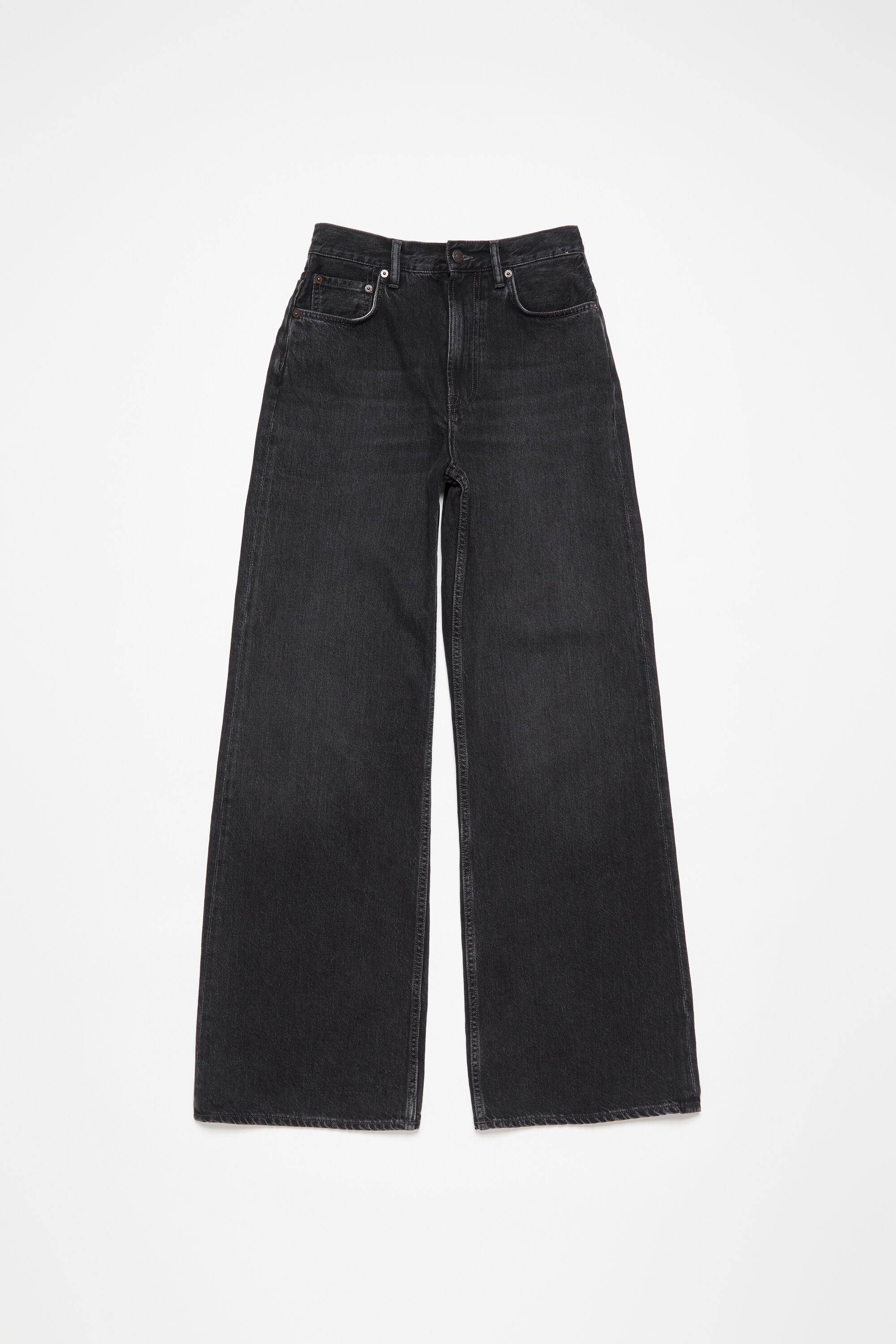 Relaxed fit jeans - 2022F - Black - 1