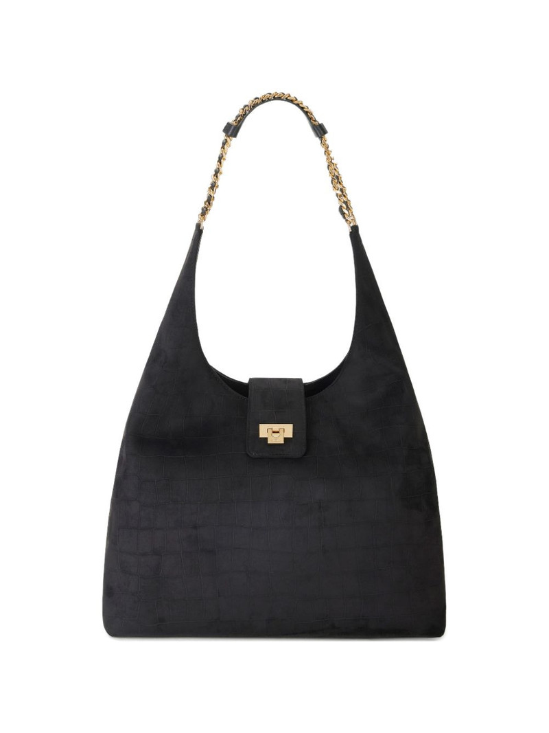 crocodile-effect tote bag 1