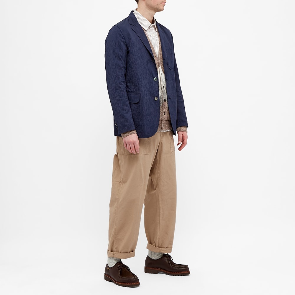 Beams Plus 3 Button Seersucker Blazer - 8