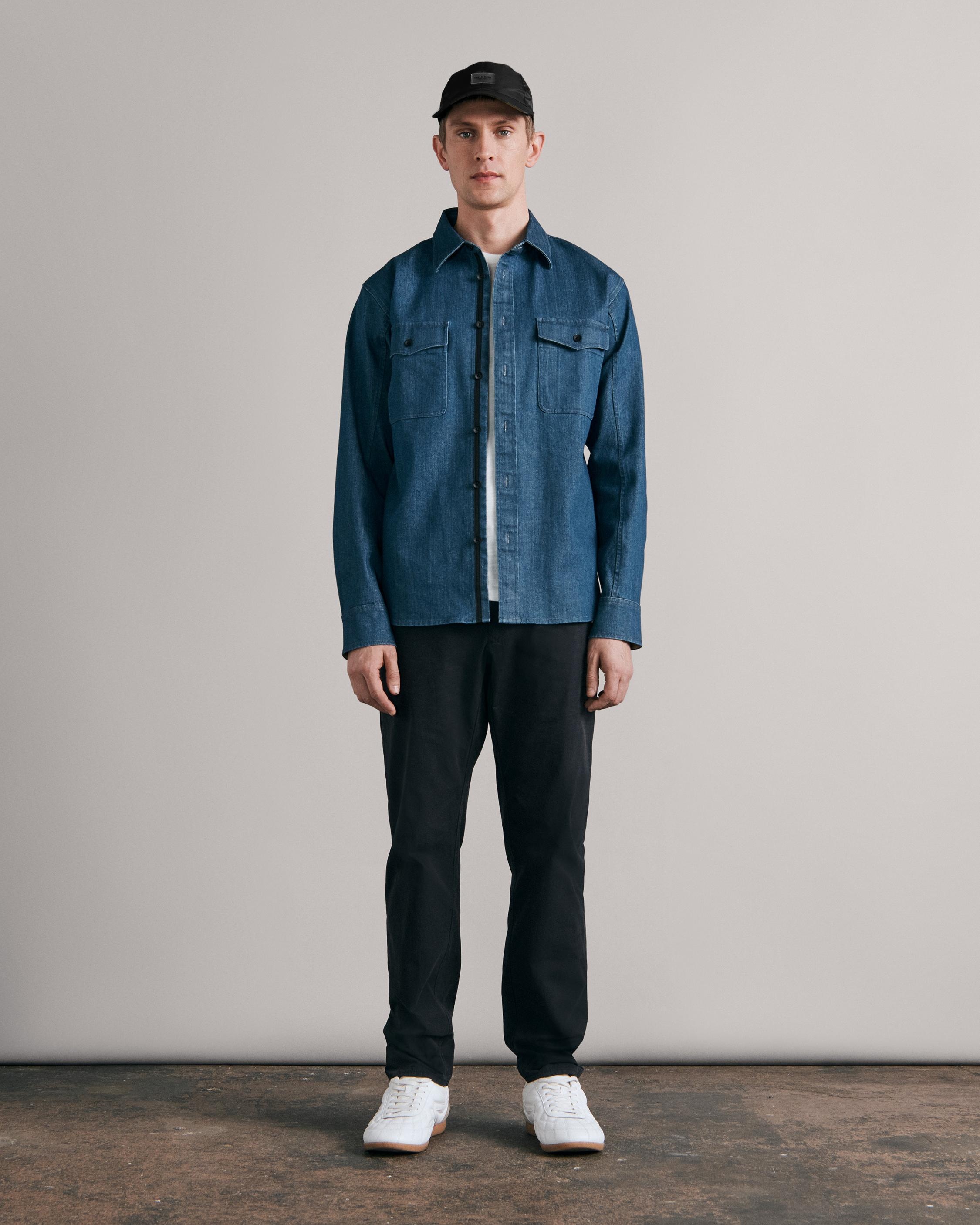 Japanese Cotton Engineered Shirt Jacket
Classic Fit Shirt - 3
