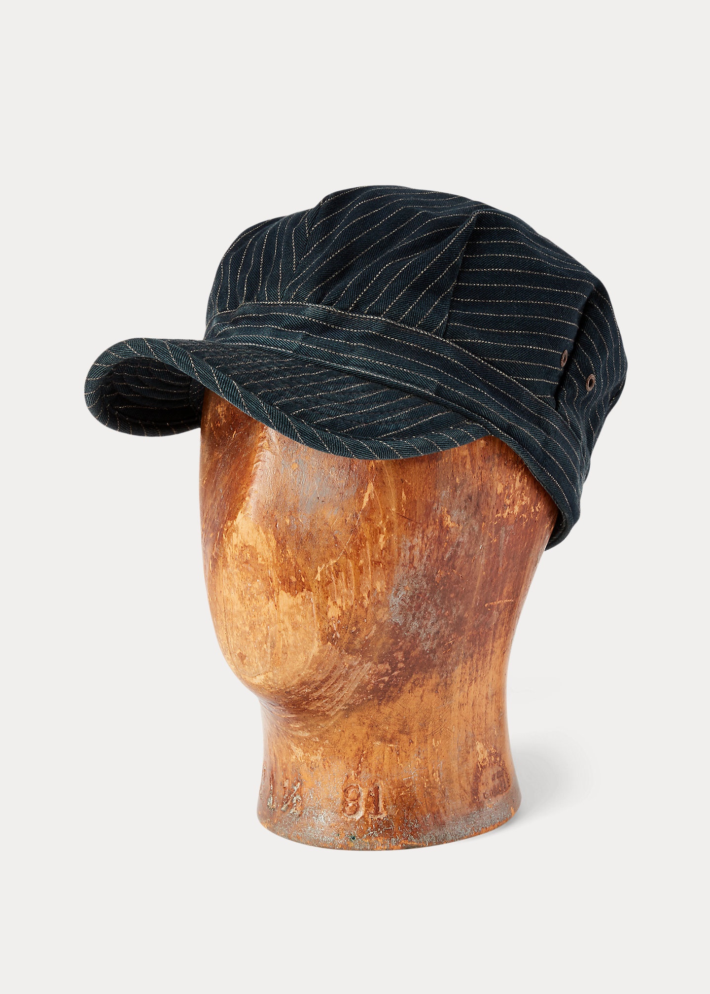 Striped Jaspé Twill Cap - 1