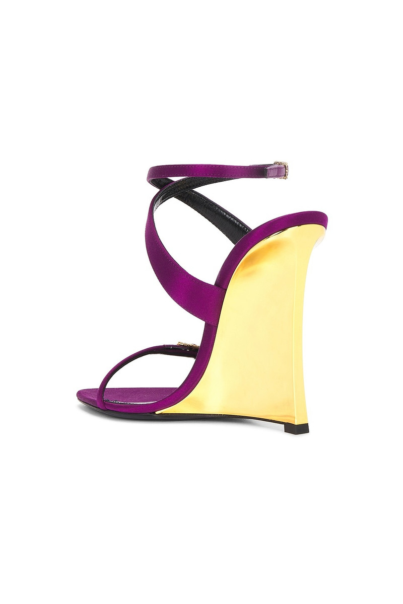 SAINT LAURENT Gippy Wedge Sandal outlook