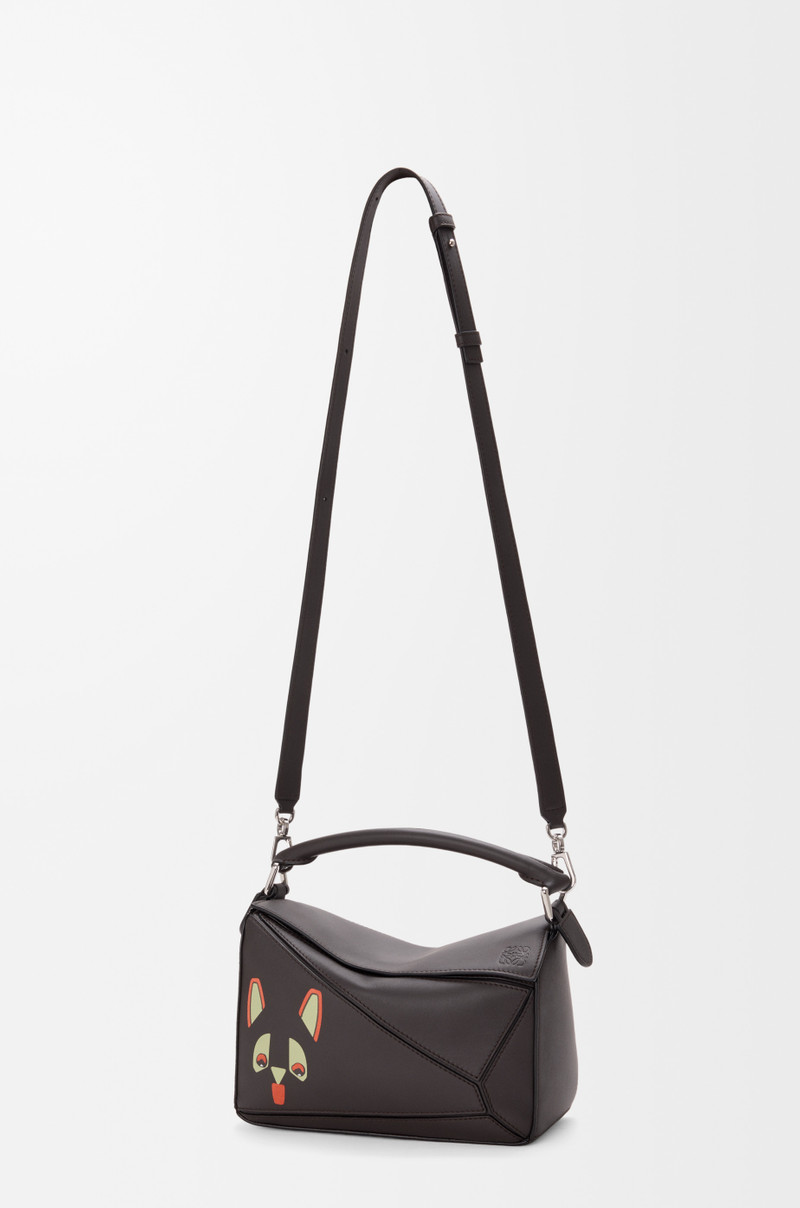 Futurist Cat small Puzzle bag in classic calfskin 8