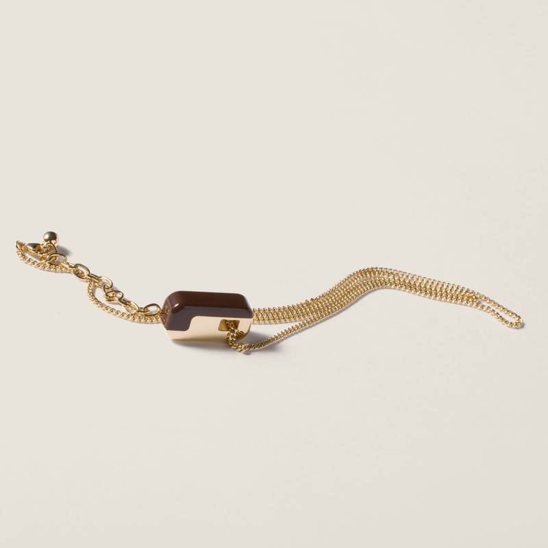 Miu Miu Metal necklace outlook