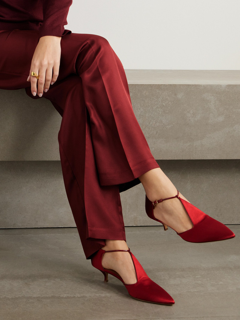 Emme Parsons Leandra Satin Pumps outlook