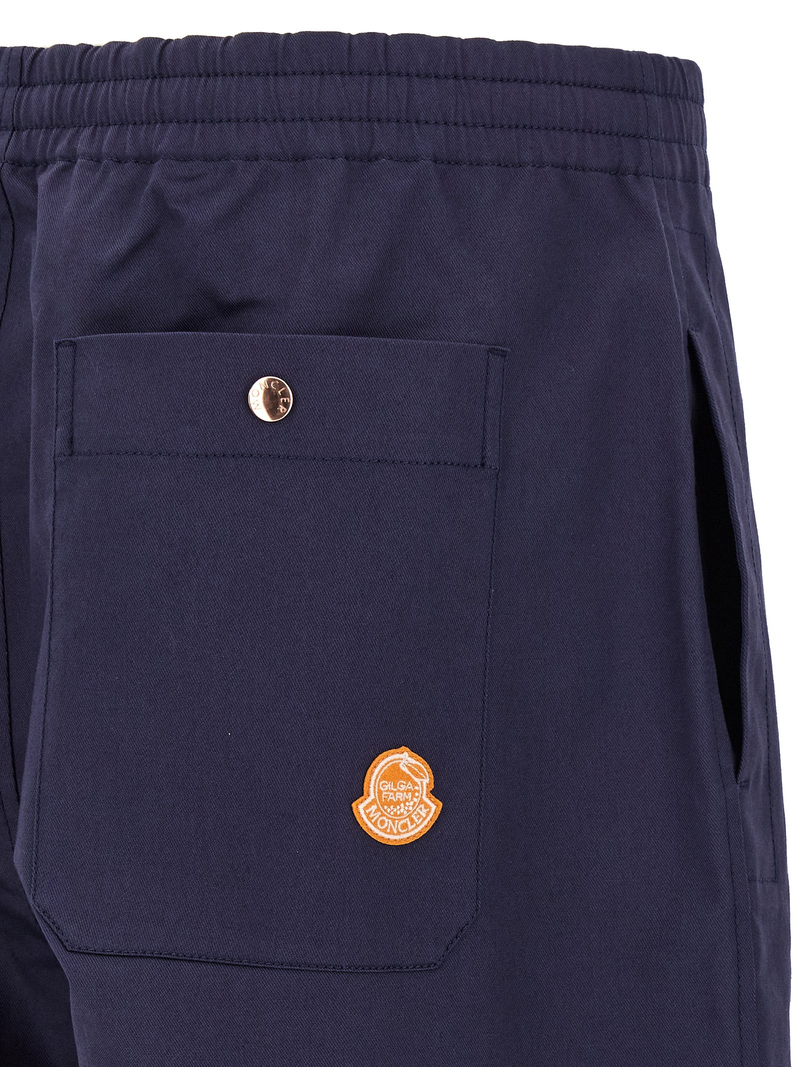 Moncler X Gilga Farm By Donald Glover Pants Blue - 4