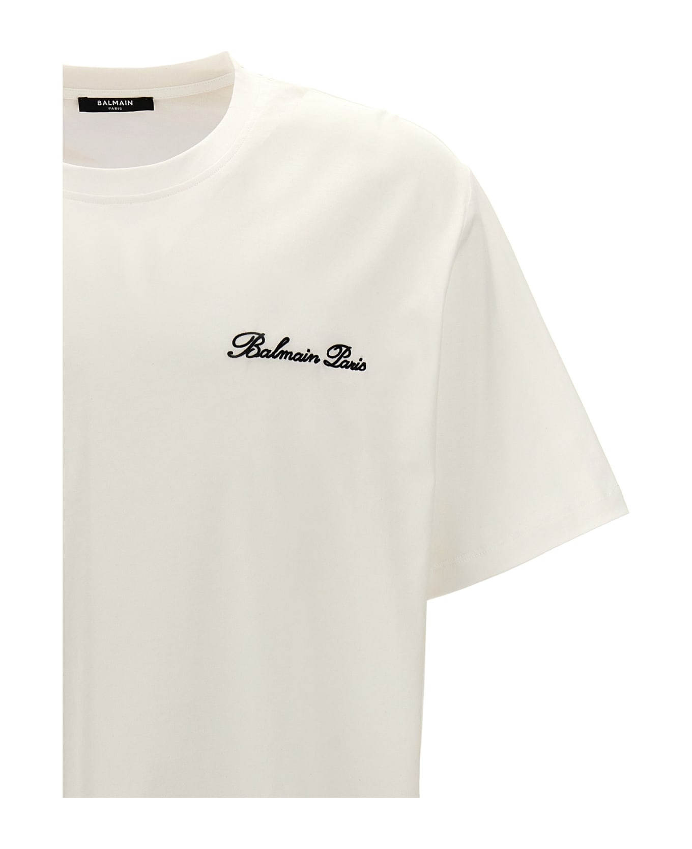 'balmain Signature' T-shirt - 3