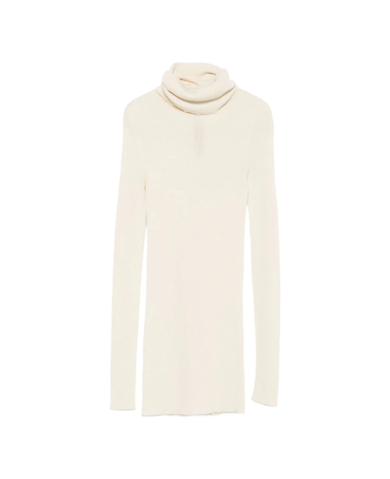 Wool Turtle-neck Sweater - 1