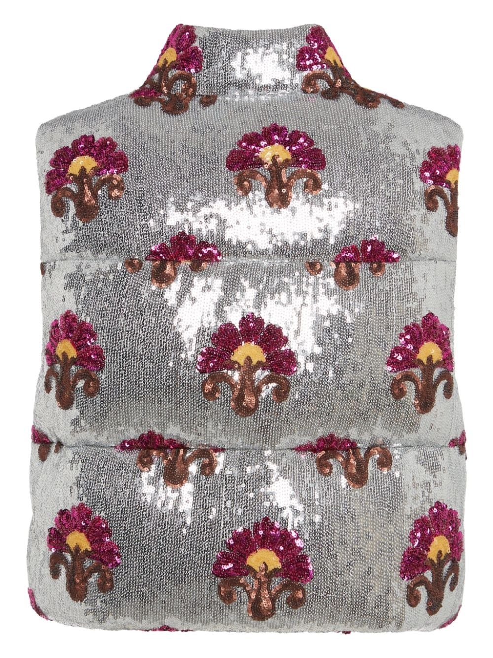 Bonbon sequin-embellished gilet - 5