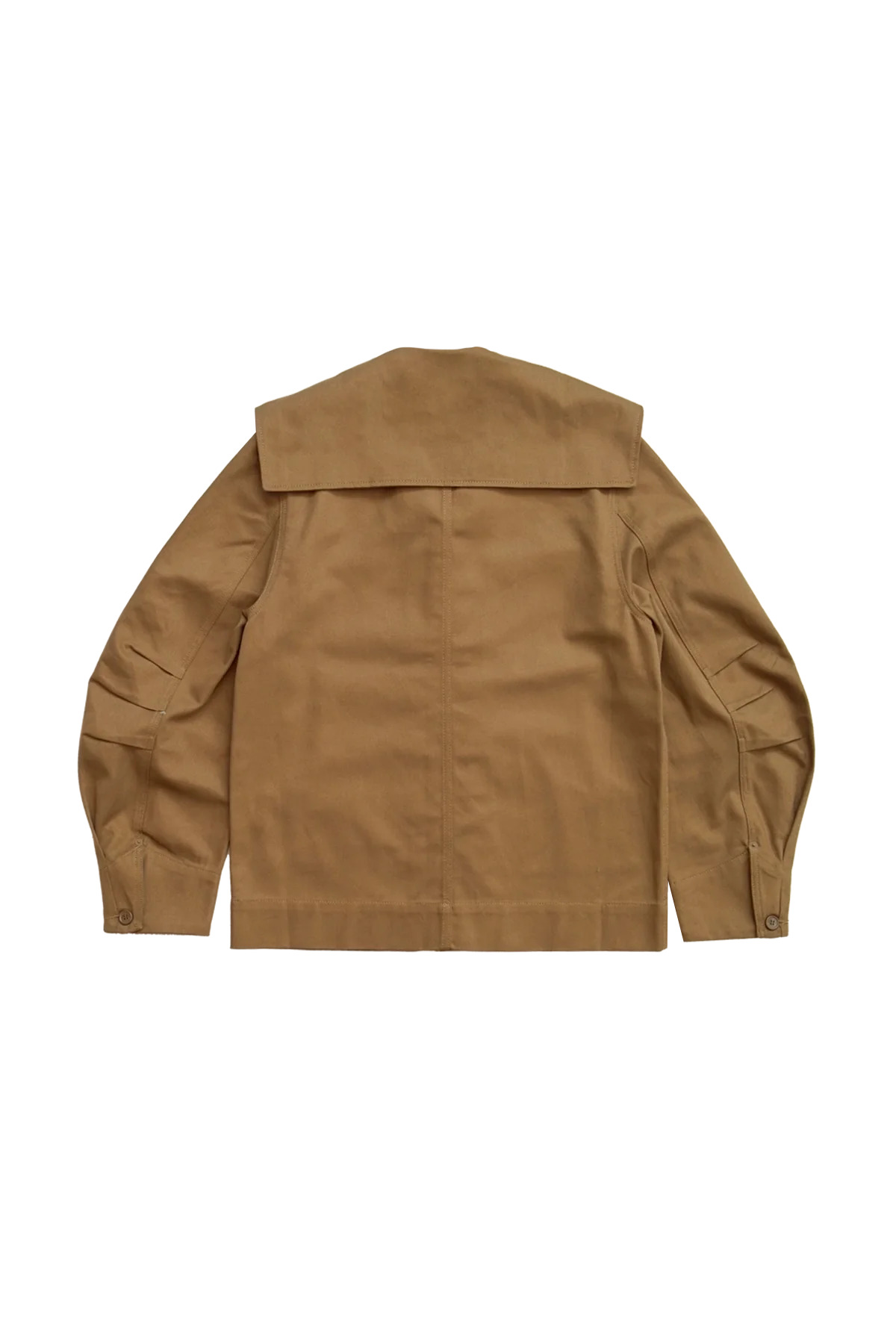 Simone Rocha Puff Sleeve Sailor Collar Workwear Jacket Khaki - 2