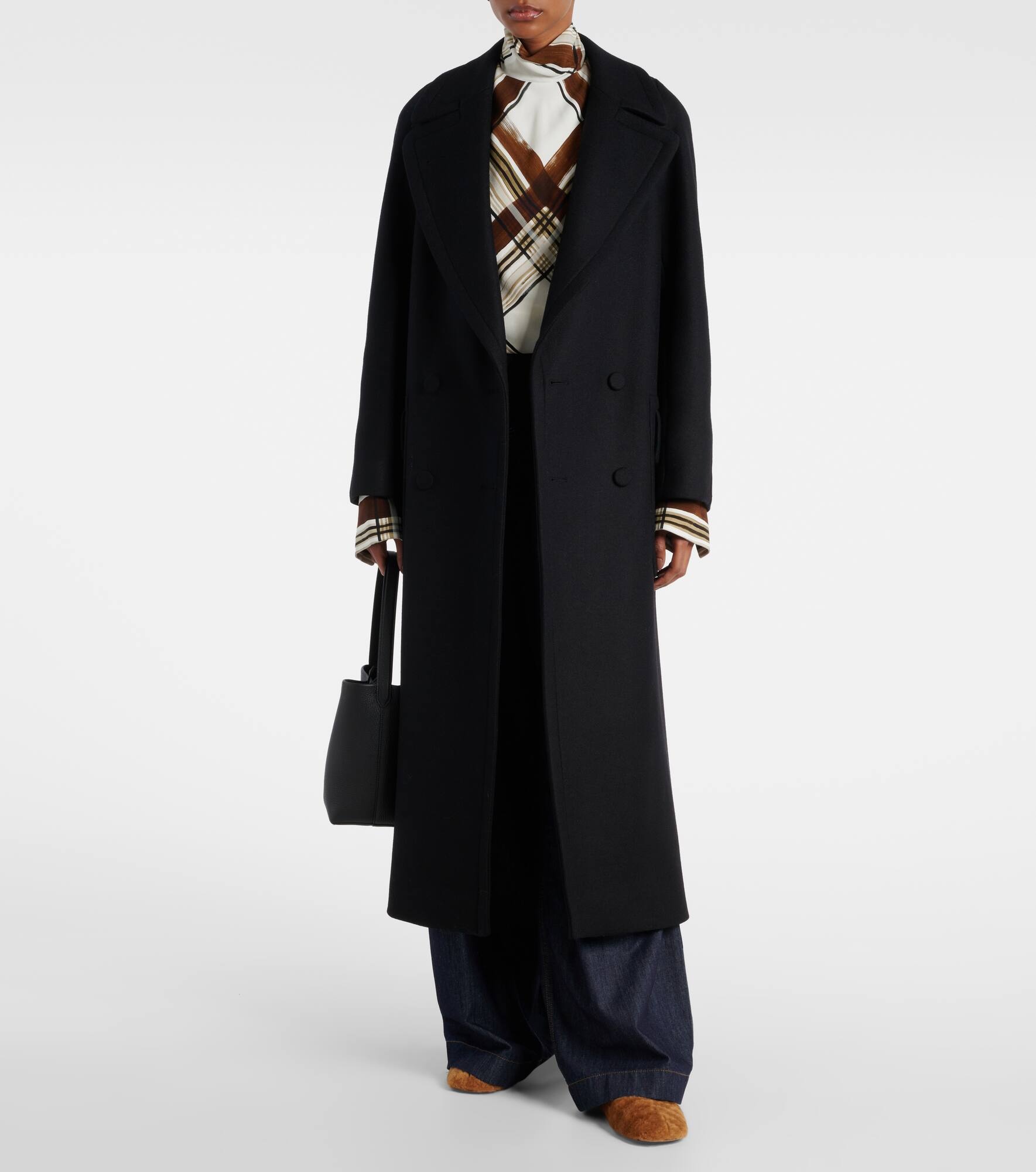 Shearling ballet flats - 3