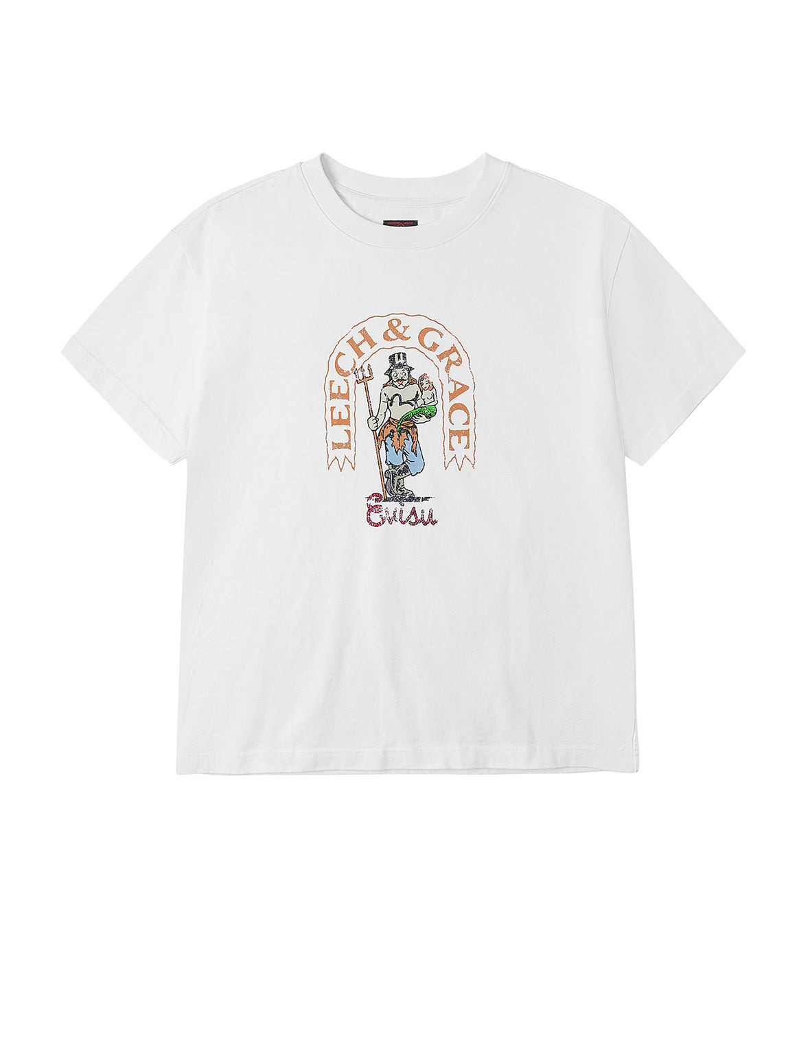 American "Ebisu" Print Relax Fit T-shirt - 11
