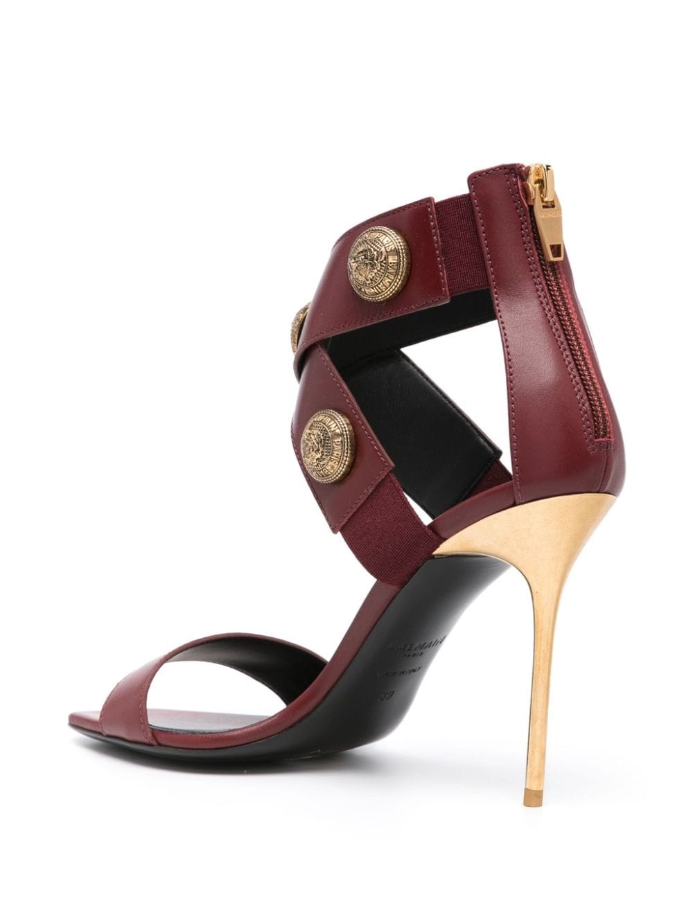 Alma 95mm leather sandals - 3