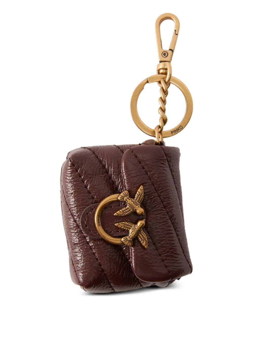 Love quilted birds AirPods case - 1