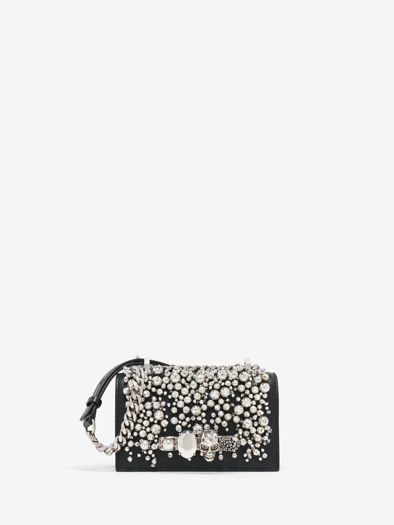 Crystal Embroidery Mini Jewelled Satchel 1