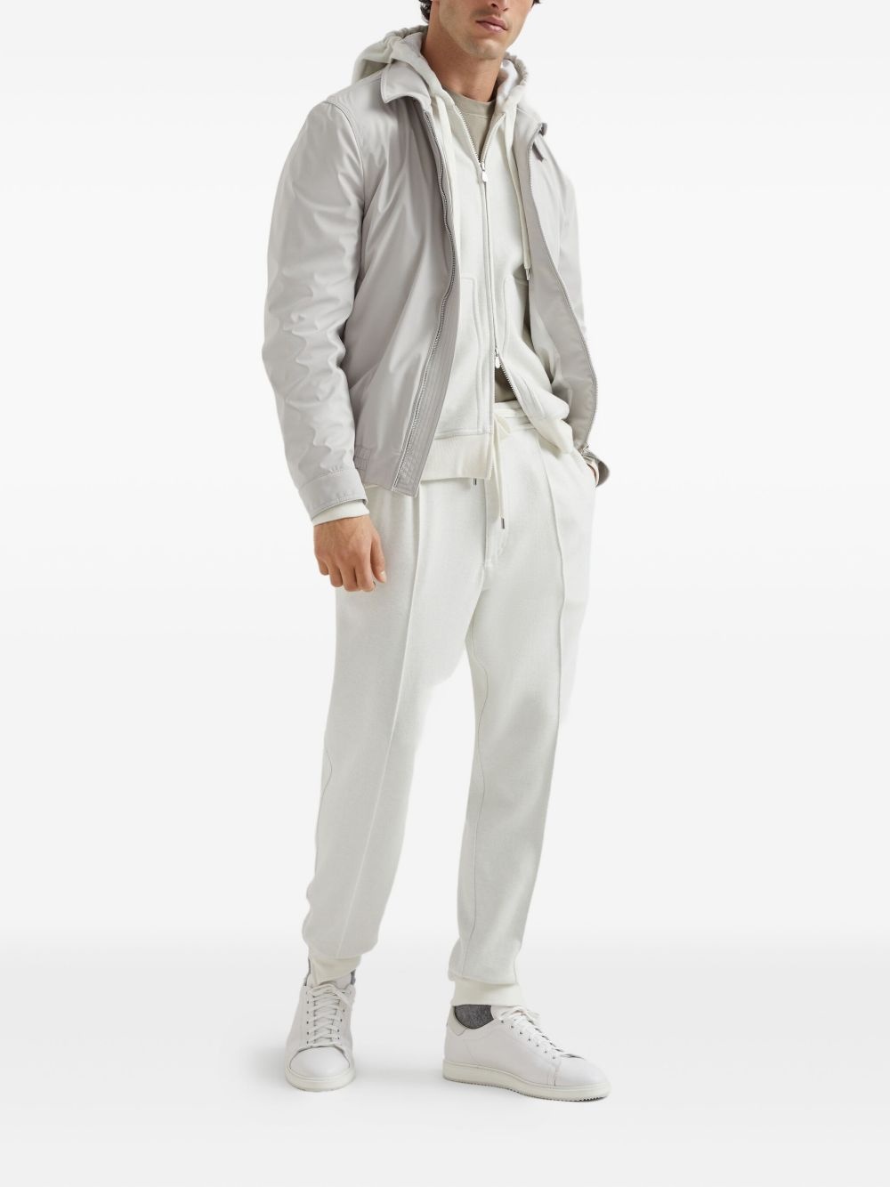 drawstring track pants - 2