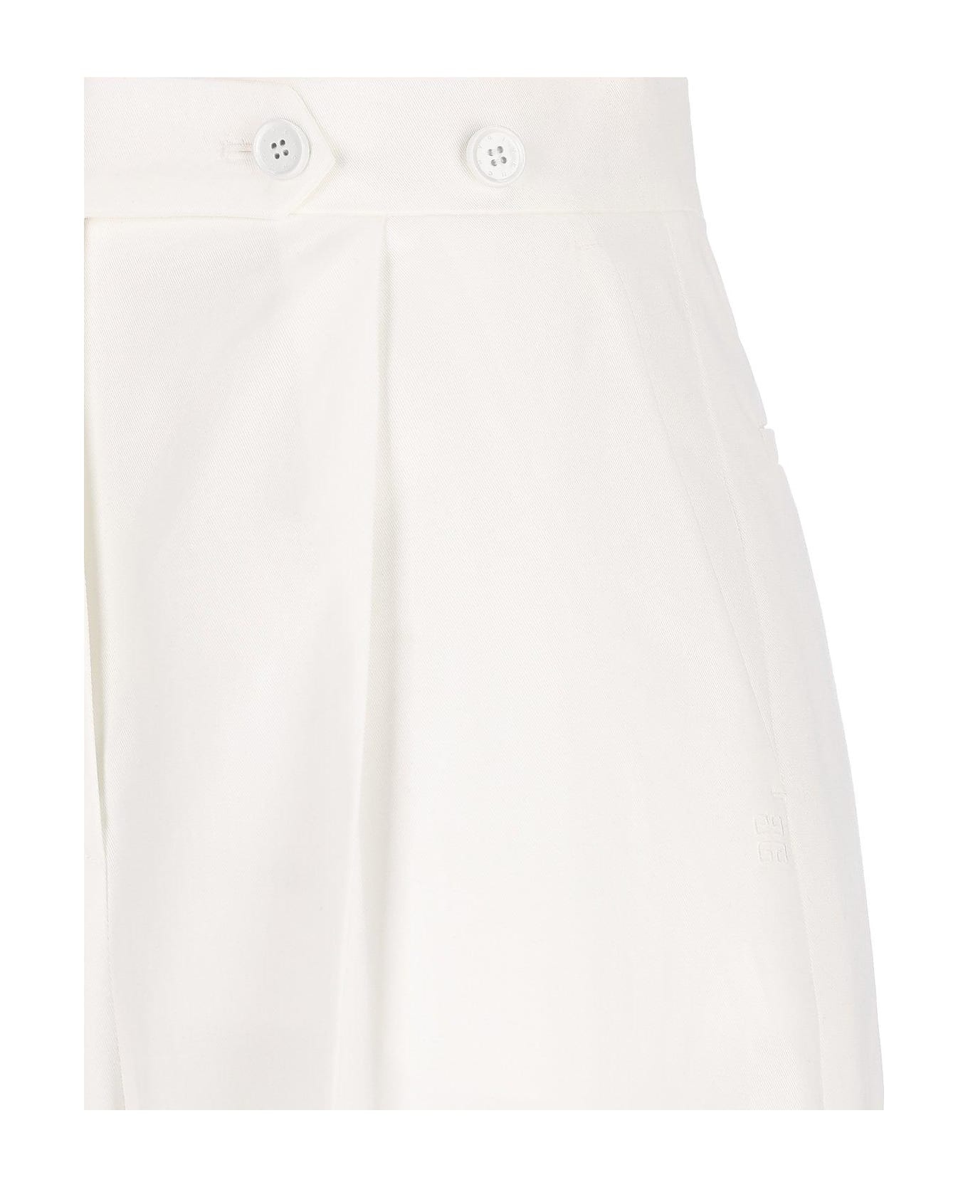 4g Embroidered Pleated Pants - 3