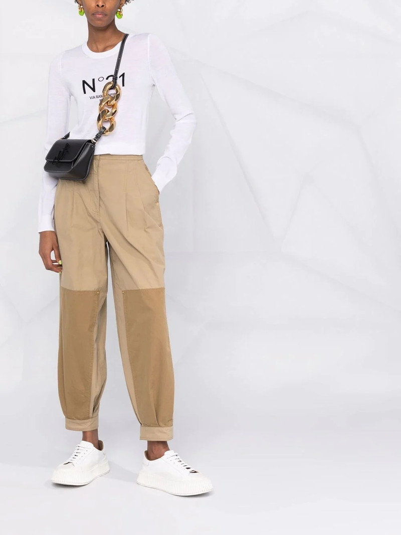 N°21 virgin wool logo jumper outlook