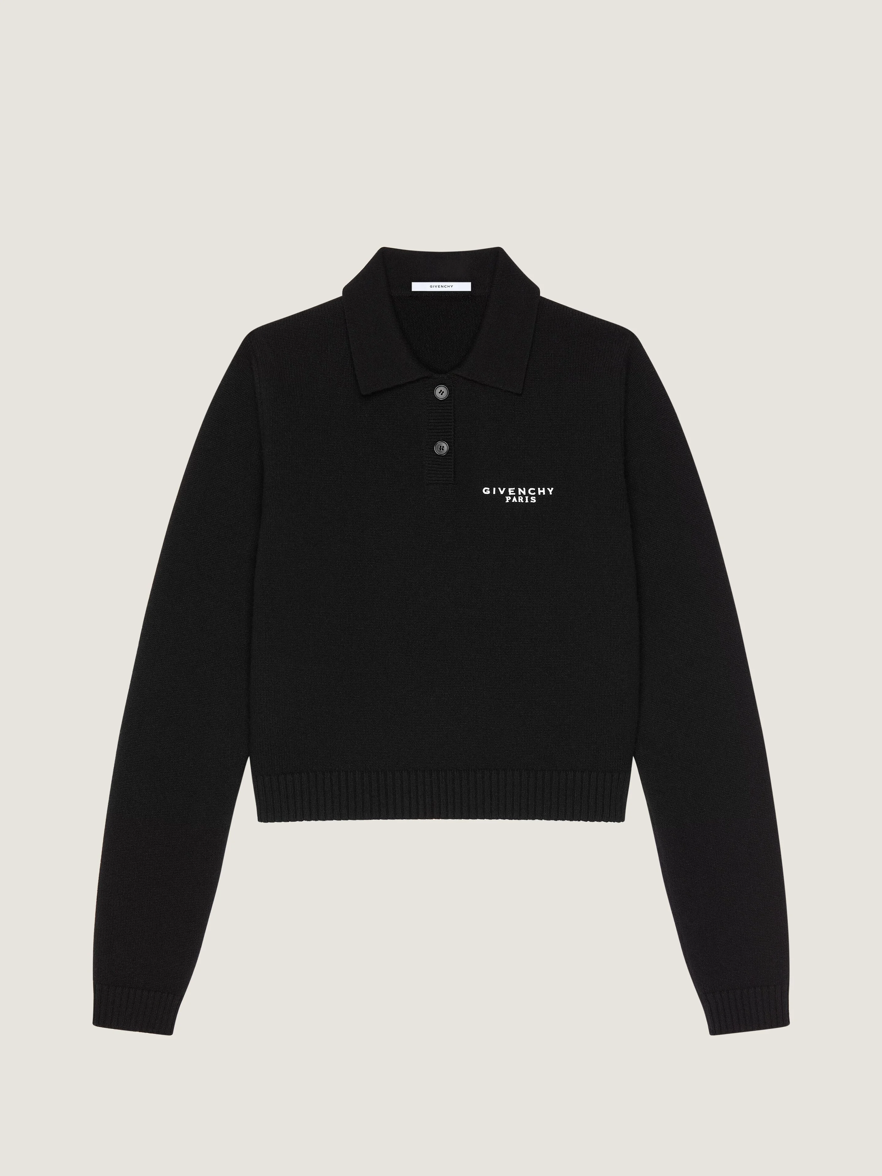 POLO IN WOOL AND CASHMERE - 1