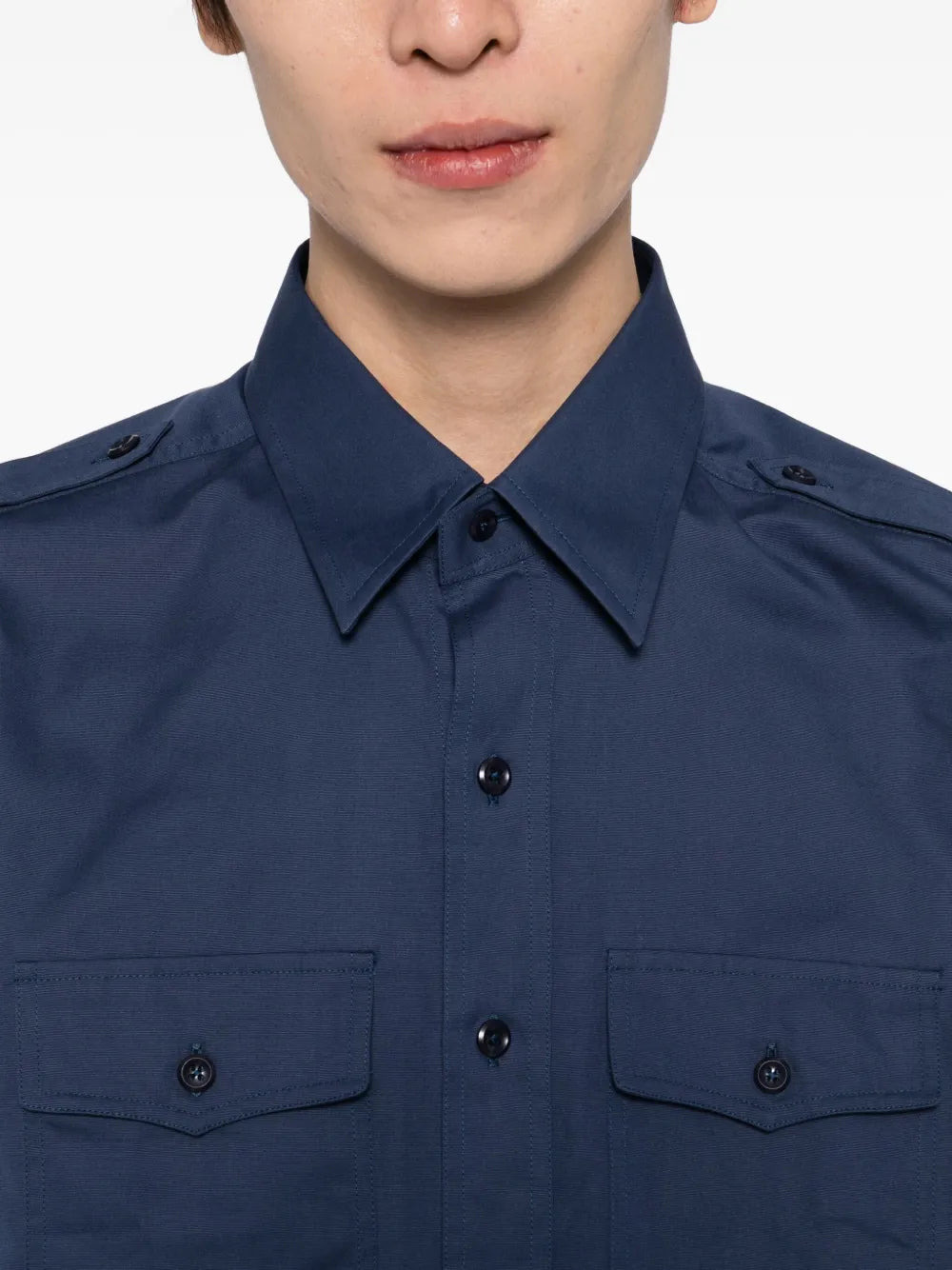 Military-Style Shirt - 5